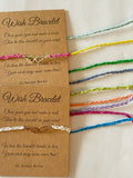 Wish Bracelet - Angel Wing Double